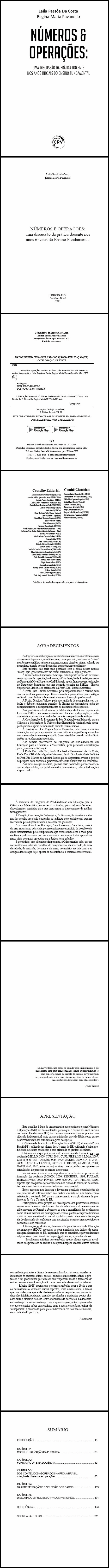 NÚMEROS E OPERAÇÕES:<br> uma discussão da prática docente nos anos iniciais do ensino fundamental